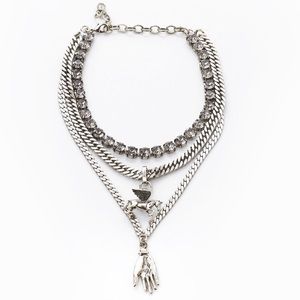 Dylanlex silver Phoenix necklace